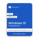 Windows 10 Professional, elektronikus licenc, e-mailben
