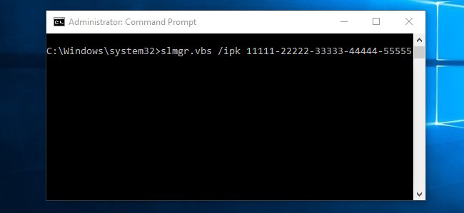 Hogyan aktiválom a Windows 10 Pro licencet 2 comanda cmd